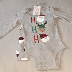 Christmas 2pc Outfit. New With Tags. Carters Christmas Cotton Playtime Sets, Casual Fitted Sets For Holiday, Casual Fitted Holiday Sets, Fitted Casual Holiday Sets, Cute Cotton Onesie For Holidays, Fitted Cotton Christmas Sets, Playful Fitted Sets For Holiday, Playful Fitted Holiday Sets