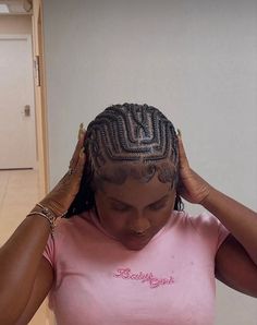 Good Braids Hairstyles, Hairstyles That Last Long, Hairstyles For Back To School Braids, Cute Back To School Hairstyles Braids, Cute Hairstyles Braids Black, Hair Styles Braids Black, Hair Styles For Back To School, Braids With Curls In The Back, Geometry Braids