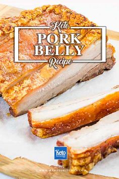 the pork belly recipe is ready to be eaten