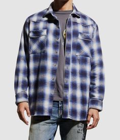 Long Sleeve Plaid Shirt, Sports Shirts, Blue Man, Women's Plaid Shirt, Casual Button Down Shirts, Long Sleeve Shirt, Sleeve Shirt, Casual Shirts, Long Sleeve Shirts