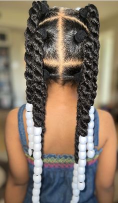 Six Rolled Back To School Braided Hairstyle For Kids Black Girls Hairstyles Braids Kids Easy, Protective Hairstyles For Mixed Kids, Kids Twists Hairstyles, Hairstyles Mixed Girls Hair, Girly Hairstyles For Kids, Natural Braids For Kids, Black Girls Hairstyles For Kids Natural, Hairstyles For Girls Kids Black, Black Girls Hairstyles Natural Kids