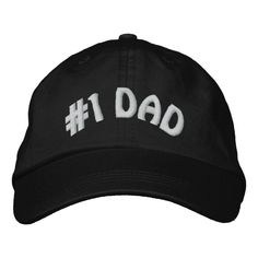 Cute Worlds Greatest Number One #1 Dad Embroidered Baseball Cap - tap, personalize, buy right now! #EmbroideredBaseballCap #birthday, #father, #fathers #day, #daddy, Customizable Black Baseball Cap For Father's Day, Customizable Cotton Dad Hat, Black Baseball Cap With Curved Brim For Father's Day, Black Baseball Cap With Curved Brim For Father’s Day, Black Curved Brim Baseball Cap For Father's Day, Black Cotton Dad Hat With Letter Embroidery, Customizable Black Dad Hat, Customizable Black Baseball Dad Hat, Customizable Black Dad Hat Baseball Cap