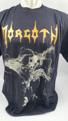 Official licensed / Limited.Ed / short sleeve Morgoth - Cursed  Design approved by band limited print and only for diehard fans Size chart : M : 50-51 cm x 71-72 cm L : 54-55 cm x 75-76 cm XL : 59-60 cm x 80-81 cm XXL : 63-64 cm x 83-84 cm Alternative Short Sleeve Fan Merchandise T-shirt, Alternative Style T-shirt With Sublimation Print, Gothic Short Sleeve T-shirt For Concerts, Favorite Outfit, Gender Neutral, Size Chart, Bathing Beauties, Adult Outfits, Indonesia