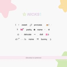 Indie Pack Symbols Visit, Whatsapp Theme, Emoji Symbols, Cute Nicknames