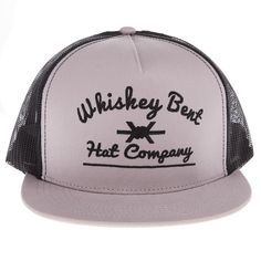 Whiskey Bent Hat Co Deep fit, high profile 47% cotton, 25% polyester, 28% nylon 5 panel cap with buckram front lining, classic mesh back 4" crown, 8 rows of stitching Matching plastic adjustable strap One-size-fits-most WBH-MDLNDGRY The Whiskey Bent Hat Co Midland Cap effortlessly combines classic style with modern functionality. Crafted with meticulous attention to detail, this cap features a timeless design with a contemporary twist, making it a versatile accessory for any occasion. Its durabl Whiskey, The Row, Timeless Design, Classic Style, Adjustable Straps, Stitching, Twist, Crown, Mesh