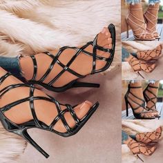 Women Sexy Summer High Heel Boots Sexy Thin Heel Shoes Spring Sandals, Open Toe High Heels, Womens Sandals Summer, Womens Summer Shoes, Womens Shoes High Heels, Fashion Heels, Fashion Sandals, Women Sandals, High Heels Stilettos