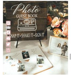 Wedding Table Planner, Rustic Signage, Wedding Dress Winter, Wedding Guest Book Table, Different Wedding Ideas, Marriage Reception, Wedding On A Budget, Guest Book Table, Book Table