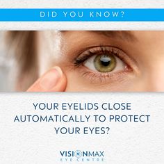 Did you know your eyelids close automatically to protect your eyes? 👀 If something moves quickly toward your face, your eyelids close as a reflex action! Visit us online to learn more about your amazing eyes and the procedures we offer. Amazing Eyes, Underarm Odor