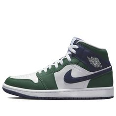 DZ5326-300 Air Jordan 1 Shoes, Jordan 1 Shoes, Wmns Air Jordan 1, Blue High Tops, Air Jordan 1 Mid Se, Marina Blue, Nike Air Jordan 1, University Blue, Air Jordan 1 Mid