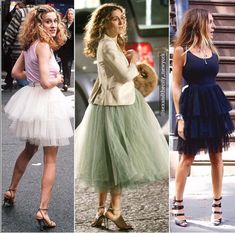 Tule Skirt Outfit, Tulle Skirt Outfit Casual Street Style, Tulle Skirt Outfits, Tulle Skirt Outfits Casual, Tool Skirt, Tulle Outfit, Tutu Skirt Outfit, Carrie Bradshaw Outfits, Tulle Skirts Outfit