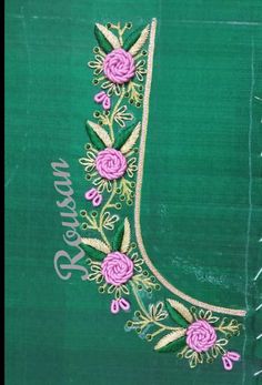 Aari Drawing, Aari Blouse, Traditional Blouse Designs, Computer Work, Spring Work, Simple Embroidery Designs, New Blouse Designs