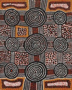 Freddy West Tjakamarra Aboriginal dot Art Aboriginal Education, Australian Art