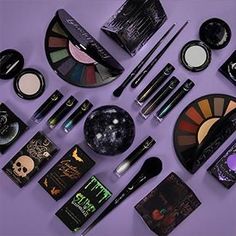 Gothic Makeup - Cosmic EyeDust™ - Liquid Luminous Eyeshadow Gift Set Vault – Black Moon Cosmetics Moon Cosmetics, Black Moon Cosmetics, Loose Pigments, Gothic Makeup, Goth Makeup, Black Moon, Makeup Bundles, Makeup Kit, Matte Lipstick