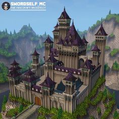 Minecraft Survival Castle Ideas, Minecraft Base Layout Castle, Minecraft Old House Ideas, Minecraft Castle Mega Base, Minecraft Castle Floor Plans, Minecraft Medium Castle, Cool Minecraft Castles, Minecraft Midevil Castle Ideas, Minecraft Castle Roof