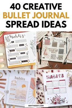 Love bullet journalling? Here are some absolutely beautiful bullet journal page ideas to give you some inspiration for your own bujo! (The best bujo inspiration.) Bullet Journal Events Page, Bujo Annual Spread, Yearly Bujo Pages, Bujo When Did I Last, Fun Bujo Spreads, Bujo Journal Ideas Pages, Bujo Spreads Ideas, Bujo Page Ideas List, Bujo Dashboard