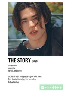 the story magazine features an image of a young man