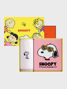 three books with snoopy covers on them