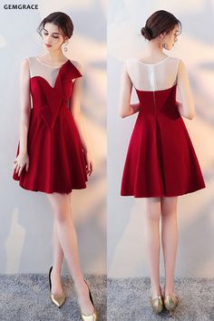 Red A-line Mini Dress For Banquet, Sleeveless Burgundy Dress For Banquets, Sleeveless Burgundy Dress For Banquet, Burgundy Sleeveless Dress For Banquet, Red Mini Dress For Banquet, Red Mini Dress For Spring Banquet, Red Sleeveless Dress For Spring Wedding, Red Sleeveless Spring Wedding Dress, Red Knee-length Evening Dress