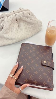 Budget Book Ideas, Louis Vuitton Planner, Healthy Budget, Louis Vuitton Agenda, Budget Book, What In My Bag, Luxury Aesthetic, Don't Be Afraid