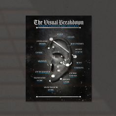 the visual breakdown book cover is shown