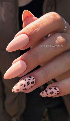 Mickey Nails, Nails Art Designs, Art Designs Ideas, Nails Nude, Leopard Print Nails, Nude Nail Designs, Print Nails, Leopard Nails, Animal Nails