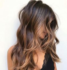 Balyage Long Hair Brunettes, Brown Balayage Hair, Balyage Long Hair, Style For Long Hair, Hairstyles Trending, Balayage Hair Color, Brunette Hair With Highlights, Brunette Balayage Hair