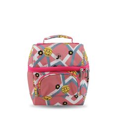 JWorld Corey Kids' 13" Insulated Daypack - Basketbally Functional Multicolor Lunch Bag For Back To School, Playful Pink Lunch Box For Playtime, Pink Functional Lunch Bag For Outdoor Activities, Functional Pink Lunch Bag For Outdoor Activities, Playful Pink Lunch Bag For Back To School, Playful Pink Lunch Box For Daycare, Playful Pink Backpack For Outdoor Activities, Functional Pink Lunch Bag For Back To School, Trendy Pink Lunch Bag For School