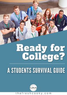 a group of students with the words ready for college?