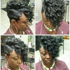 Fantasia inspired quick weave Quickweave Hairstyles Short, 27 Piece Hairstyles Quick Weave, 27 Piece Quick Weave Hairstyles Pixie Cuts Black Women, Quick Weave Curly Hairstyles, 27 Piece Quick Weave Hairstyles, Short Quick Weave Hairstyles, 27 Piece Hairstyles, Wave Hairstyles, Finger Waves Short Hair