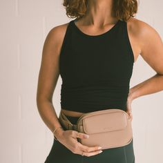 *This bag will ship Feb 20. Keep your essentials close with our ANYWHERE belt bag. Don't be fooled by its size - we've packed plenty of functionality and intentional storage into this petite bag. It comes with a card holder that fits securely in an interior slip pocket, has an easy adjust webbing strap and can be worn as a traditional belt bag or crossbody style. It's the perfect belt bag to take you ANYWHERE. Traditional Belt, Webbing Strap, Id Holder, Beautiful Bags, Black Friday Sale, The Fool, Belt Bag, Vegan Leather, Camel