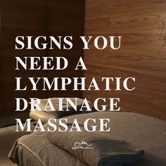 Signs you may need a lymphatic drainage massage! We offer it in our clinic 👀 Swipe for more info! #lymphaticdraing #massage #sydney #heavenlyhijama Massage Chairs, Sydney, Massage, Signs