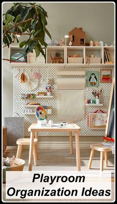 playroom organization ideas for kids