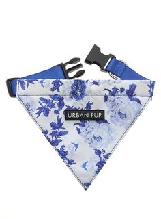 Blue Floral Bouquet Dog Bandana Blue Floral Bouquet, Spanish Water Dog, Bichon Havanais, Urban Dog, Floral Bandana, Mini Pinscher, Mini Poodles, Pampered Pooch, Dog Harnesses