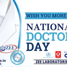 an advertisement for national doctor's day