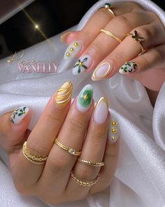 Harry Potter Nail Art, Soft Gel Nails, Wow Nails, Gelish Nails, Exotic Nails, Almond Nail