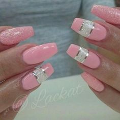 Beautiful Nail Art Designs, Trendy Nail Art Designs, Pink Nail Art, Trendy Nail Art, Pretty Nail Art