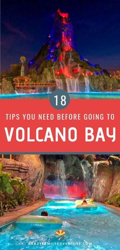 Volcano Bay Orlando, Universal Florida, Best Winter Vacations, Florida Water