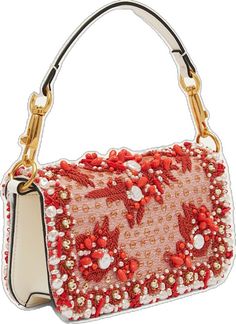 Chain Shoulder Bag, Bergdorf Goodman, Top Designers, Valentino Garavani, Tops Designs, Coral, Shoulder Bag, Luxury Fashion, Chain