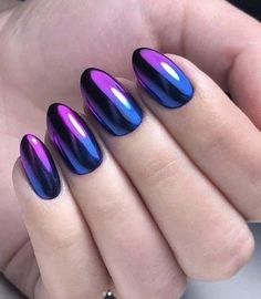 Dazzling 2024 Trend: 25 Purple Chrome Nail Styles to Inspire Purple Chrome Nails, Acrylic Nails Designs, Acrylic Nails Stiletto, Purple Nail Polish, Purple Nail Designs, Purple Nail, Stiletto Nails Designs, Simple Acrylic Nails, Super Nails