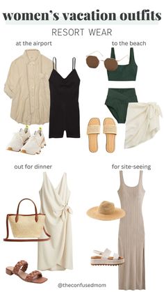 Women’s vacation outfits, women’s resort wear, airport outfit, button up for women, neutral sneakers, beach outfit, swimsuit, cover up, sunglasses, date night outfit, neutral dress, beach bag, coastal purse, resort wear, resort wear for women classy, comfy dress, sandals, beach vacation outfits over 40, cute vacation outfits, modest vacation outfits, tropical vacation outfits, baddie vacation outfits, vacation outfits black women, summer vacation outfits, vacation outfits tropical, vacation outfit ideas, vacation outfits, beach vacation outfits, mexico vacation outfits, tropical vacation outfits, cute vacation outfits, summer vacation outfits, florida vacation outfits, hawaii vacation outfits, island vacation outfits, carribean vacation outfits, vacation outfits beach, fashion outfit ideas Vacation Outfits Jamaica, Vacation Outfits Over 40, Vacation Outfits Island, Minimalist Beach Outfit, Vacation Outfits Modest, Beach Vacation Outfits Over 40, Carribean Outfits, Resort Wear For Women Classy, Vacation Outfits Hawaii