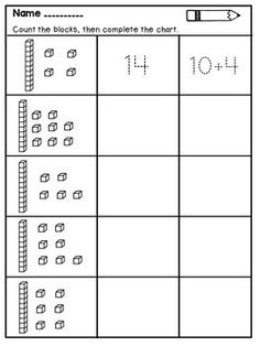 the worksheet for writing numbers and counting