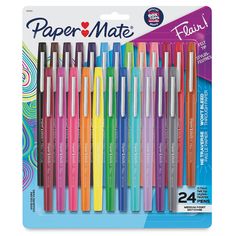 paper mate pens in assorted colors