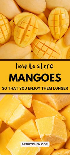 An image with a delicious looking mango and text overlay. The image represents to keep your mangoes fresh and delicious. Explore our ultimate storage guide filled with expert tips on storing ripe, unripe, and cut mangoes. Ensure your fruit stays juicy and flavorful for longer. #MangoStorage #FreshMangoes #FruitStorageTips #HealthyEating How To Store Mangos, Fruit Love, Storing Fruit, Root Veggies, Mango Recipes, Eco Friendly Kitchen, Fruit Storage, How To Store, Reduce Food Waste