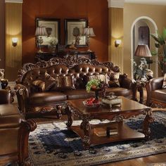 a living room filled with lots of furniture in it's centerpiece and decor