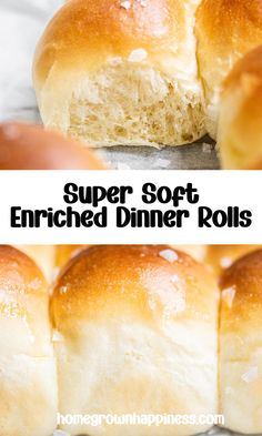 this super soft, thickened dinner rolls are the perfect side dish for any meal