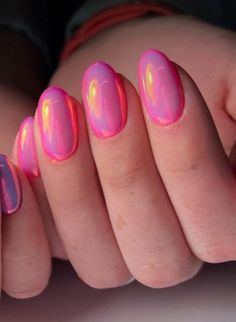 Aura Glazed Nails, Summertime Nails, Olive Nails, Summery Nails, Nail Candy, Cute Gel Nails, Super Nails, Nails Makeup, Pretty Nail Art