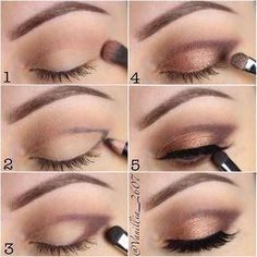 How To: Step By Step Eye Makeup Tutorials And Guides For Beginners #Eyemakeup Make Up Mata, Easy Eye Makeup Tutorial, Black Eye Pencil, Bentuk Alis, Mekap Mata, Makeup Memes, Makeup Tip