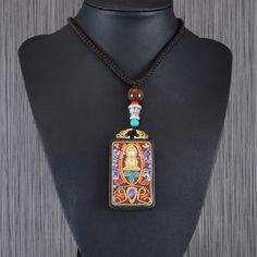 Beautiful Buddha On An Adjustable Cord. You Can Wear It As A Necklace, Hang It Up To Remind You To Pray And/Or Hold It In Your Hands To Help You Focus On Your Prayers/Manifestations. Cord Is Adjustable 24" To 28" New & Nicely Boxed Brown Amulet Necklace With 108 Beads, Brown Long Necklace With 108 Beads, Long Brown Necklace With 108 Beads, Beautiful Buddha, Sliver Necklace, Lariat Style Necklace, Red Heart Necklace, Pebble Necklace, Pearl Charm Necklace