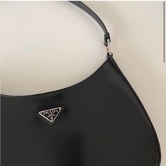 Excellent Condition Prada Cleo Crystal, 2000s Prada Bag, Prada Bag Crystals, Prada 2005 Re Edition Bag, Prada 1995 Bag, Prada Bag, Prada, Bag Lady, Black