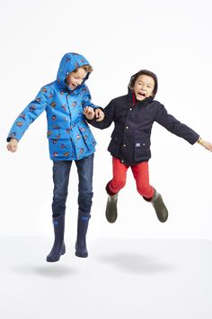 Outwit the Weather with Little Joule. #Joules Mud Boots, Rain Collection, Great British, Rain Boots, Winter Jackets, Boots, Quick Saves